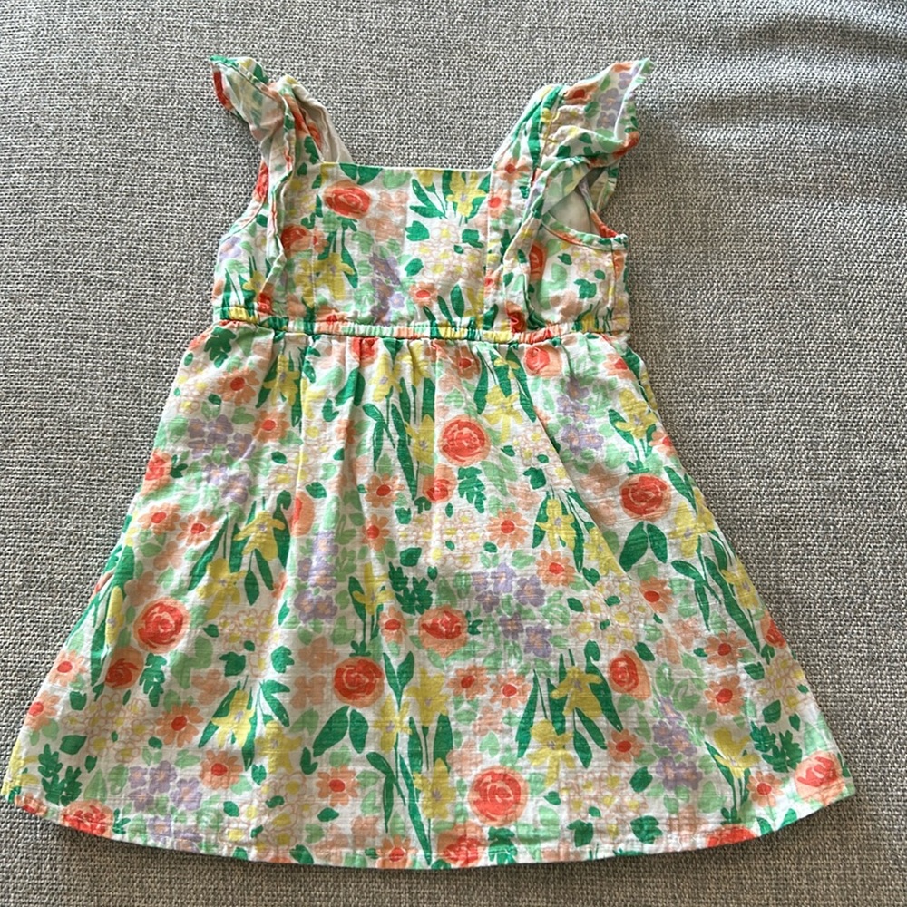 Cat and Jack floral dress. Size 2T